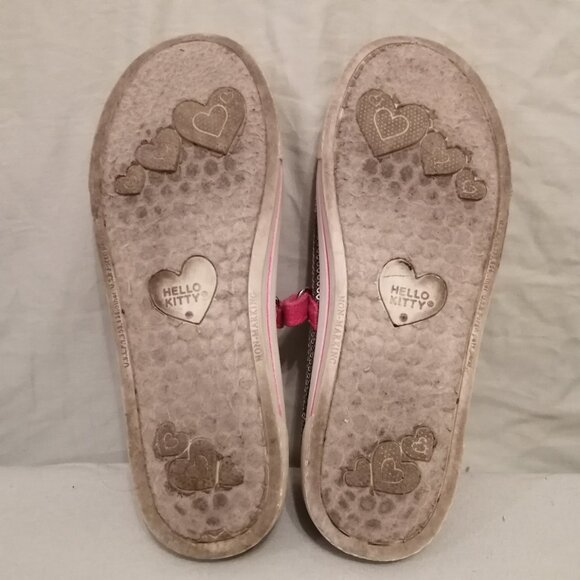 Hello Kitty Mary Jane Style Sneakers, Kids/Youth Size 4 - Picture 4 of 5